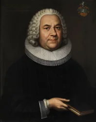 Portrait of Theologian Jeremias Friedrich Reuss (1700–1777), Professor of Theology in Copenhagen